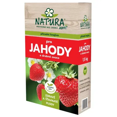 Záhrada Prírodné hnojivo pre jahody a drobné ovocie Natura