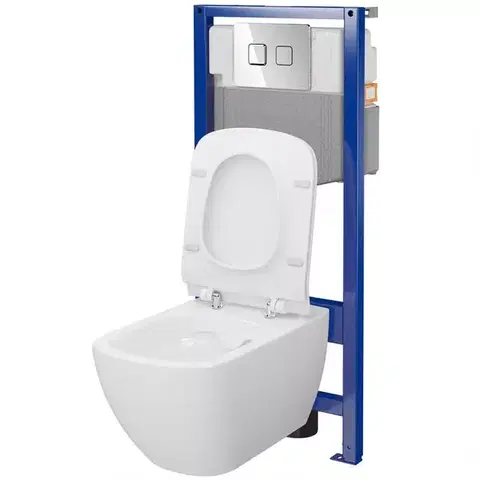 Sanitárna keramika Podomietková zostava Set B999 50 Metropolitan tlačidlo chróm