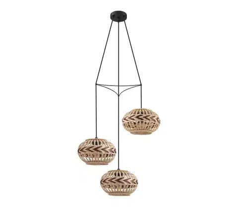 Svietidlá Eglo 43273 - Luster na lanku DONDARRION 3xE27/40W/230V 43273