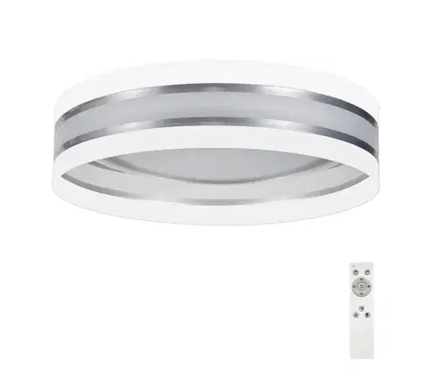 Svietidlá  LED Stmievateľné stropné svietidlo SMART CORAL LED/24W/230V biela/strieborná + DO BG-636