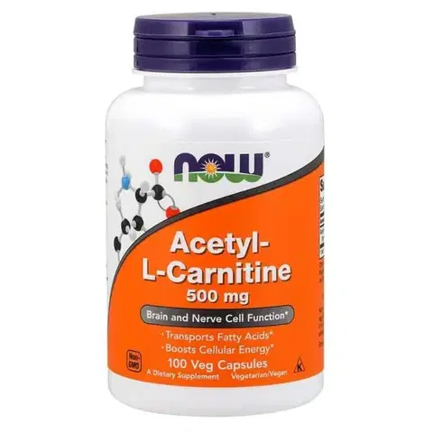 L-Karnitín NOW Foods Acetyl L-Karnitín 500 mg