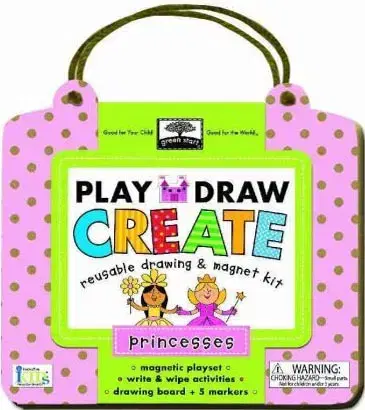 V cudzom jazyku Princesses - Play, Draw, Create
