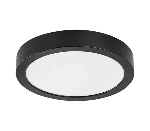 Svietidlá Rabalux 75075 - LED kúpeľňové stropné svietidlo SHAUN PLUS 24W/230V pr. 22 cm IP44 čierna 75075
