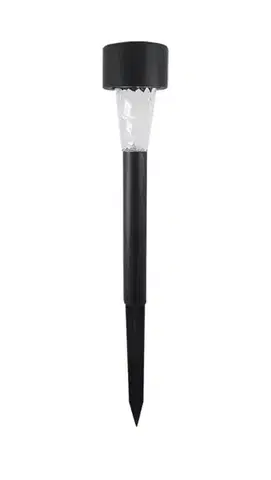 Záhradné lampy solárne Solárna lampa TR700 BLACK