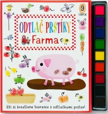 Pre deti a mládež - ostatné Odtlač prstíky: Farma