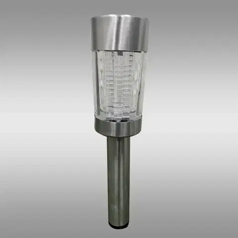Solárne dekoračné lampy Solárna lampa INOX EKO0597