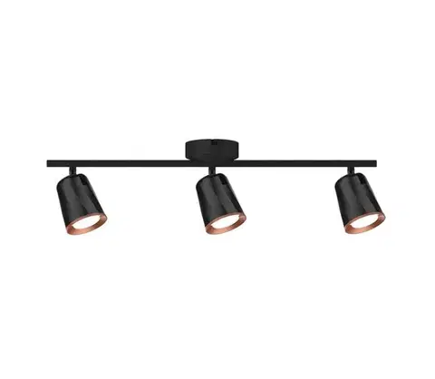 Svietidlá  LED Bodové svietidlo 3xLED/5W/230V 3000K čierna 218259