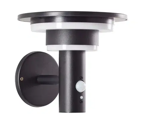 Svietidlá Brilliant - LED Solárne nástenné svietidlo so senzorom GARVINA LED/3W/3,7V IP44 G40405/06