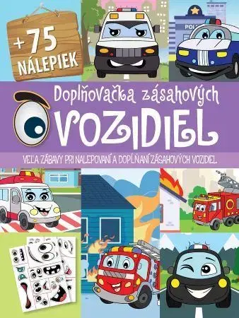 Nalepovačky, vystrihovačky, skladačky Doplňovačka zásahových vozidiel