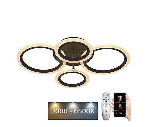 Svietidlá  LED Stmievateľný prisadený luster LED/50W/230V 3000-6500K + DO J3322/S