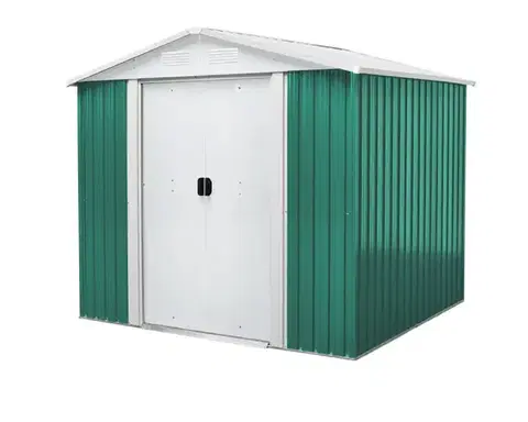 Zahradné domčeky Záhradný domček 184x119 cm kovový Lanitplast