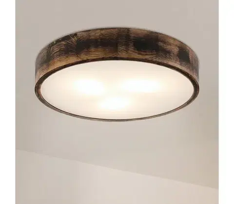 Svietidlá BRILAGI - LED stropné svietidlo CARVALHO SMOKEY LED/36W/230V dub priemer 47,5 cm LD-PD-6.3/SMOKY