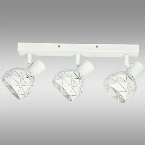 Lampy do obývačky Stropné bodové svietidlo Puzzle 3 AS-PUE143W white LS3