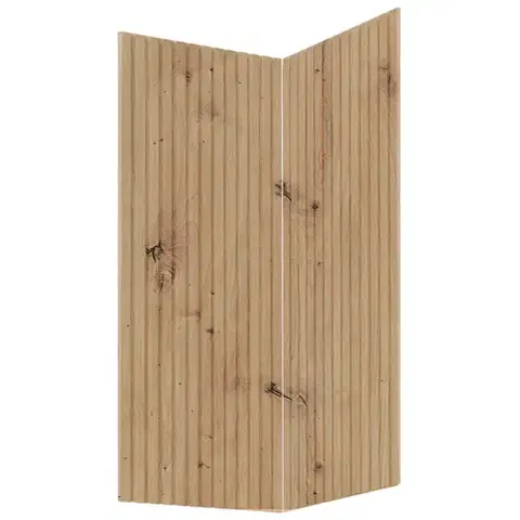 Kuchynské skrinky Čelo skrinky Luxeo F14-D90N ryfla dub