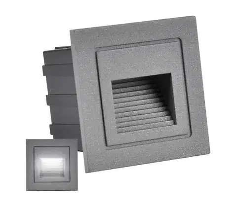 LED osvetlenie  LED Vonkajšie schodiskové svietidlo Q6 LED/3W/230V IP44 313720