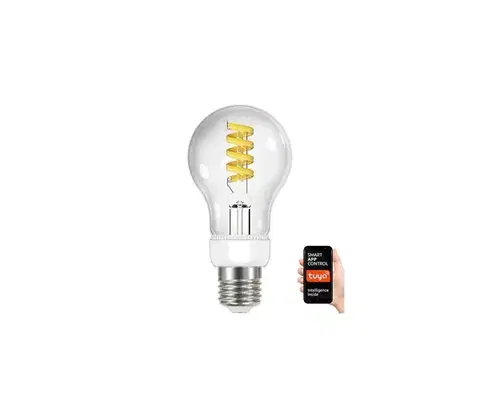 Žiarovky  Neo LED žiarovka SMART LED filament E27 5W, teplá studená biela, stmievateľná
