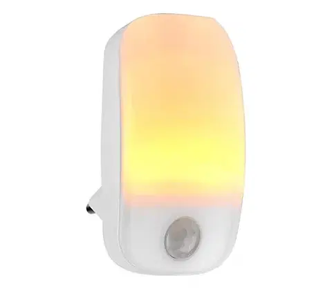 Svietidlá  LNLW10WT - LED Orientačné svietidlo so senzorom do zásuvky LED/0,55W/230V LNLW10WT