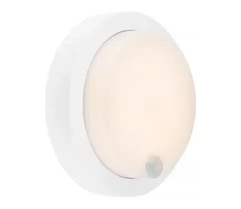 Záhradné lampy Brilo - LED nabíjateľné vonkajšie nástenné svietidlo s pohybovým senzorom LED/4W/5V 4400 mAh IP44 biele 3765016
