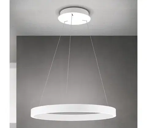 Svietidlá Orion - LED stmievateľný luster na lanku KOLK LED/60W/230V 2700/3000/4000K pr. 60 cm biela HL 6-1717/60 weiß