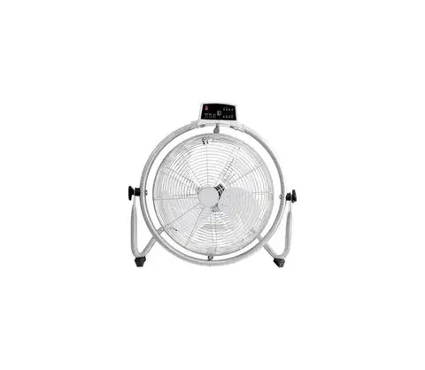 Ventilátory Eurolamp Stojanový látor 90W/230V Ø 45 cm strieborný + diaľkové ovládanie 300-21504