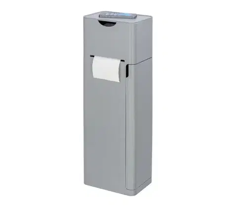 Svietidlá WENKO 24213100 - WC kefa IMON 20x58,5 cm sivá 24213100