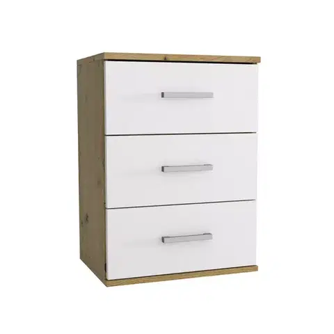 Všetky produkty Nočný stolík Goda III 3S artisan/biely