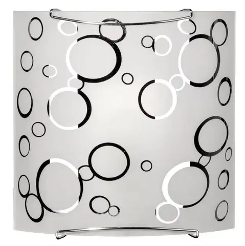 Stropná svetla Sklenená nástenná/stropná lampa Doka sconce