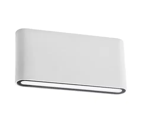 Svietidlá Redo 9622 - vonkajšie nástenné LED svietidlo KLIPPE LED/13W/230V 3000K IP54 biele 9622