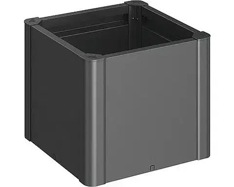 Truhlíky Biohort Hrantík BIOHORT Belvedere 54,7 x 54,7 x 45 cm (tmavo šedá metalíza)
