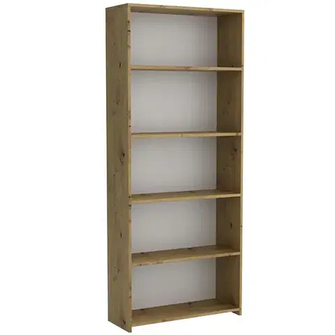 Vitríny a regály do obývačky Regál ZOE 80 Artisan