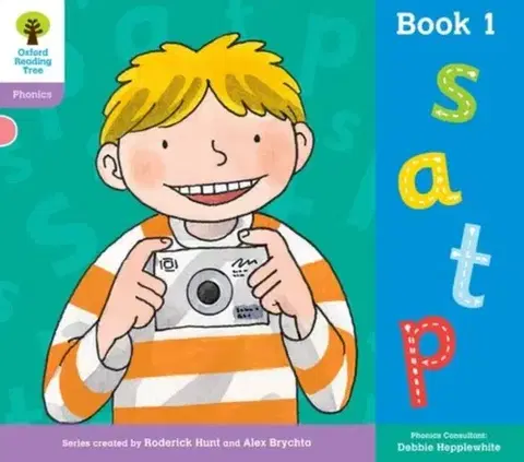 Príprava do školy, pracovné zošity Oxford Reading Tree: Level 1+: Floppy's Phonics: Sounds and Letters: Book 1 - Debbie Hepplewhite,Roderick Hunt