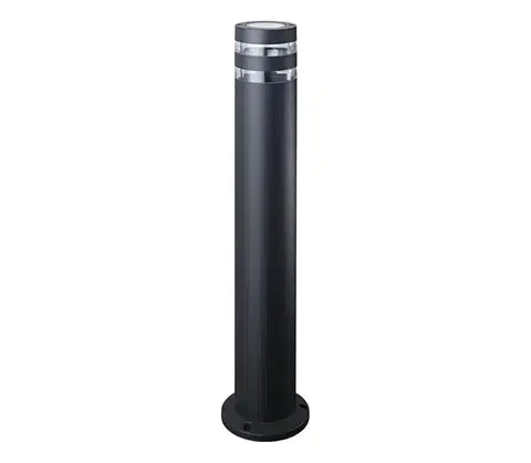 Záhradné lampy Prezent  - Vonkajšia lampa DAIMA 1xGU10/10W/230V IP44 50 cm čierna 