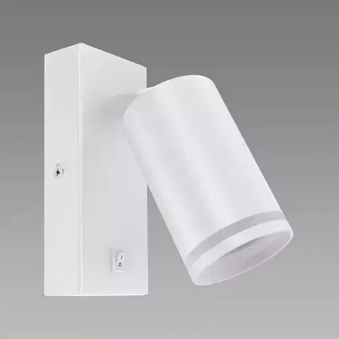 Lampy do obývačky Nástenná lampa Zula WLL GU10 White 03997 K1