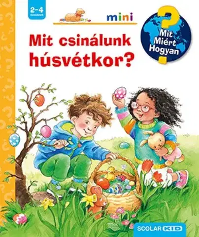 Leporelá, krabičky, puzzle knihy Mit csinálunk húsvétkor? - Andrea Erneová,Szilvia Tihor