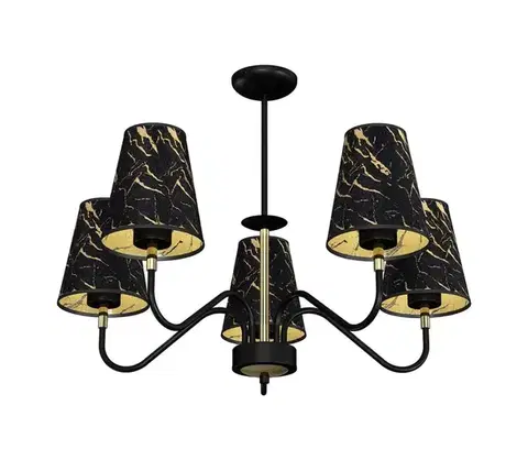 Svietidlá  Luster na tyči HERMES 5xE27/60W/230V MLP7282