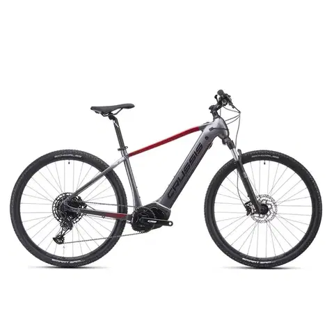 Elektrobicykle Krosový elektrobicykel Crussis e-Cross 9.11 715Wh 28" - model 2026 22" (180-200 cm)