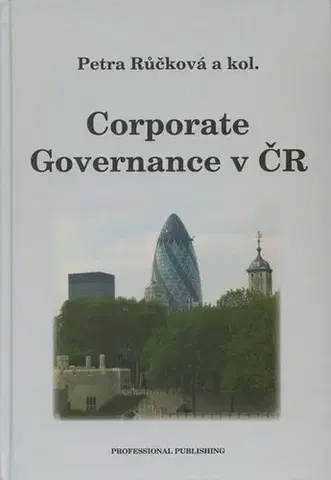 Ekonómia, Ekonomika Corporate Governance v ČR - Petra Růčková