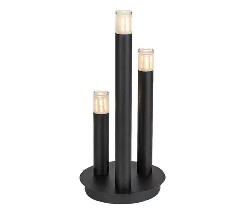 Lampy Rabalux 74365 - Stolná lampa RAMIRA 3xG9/5W/230V čierna 74365