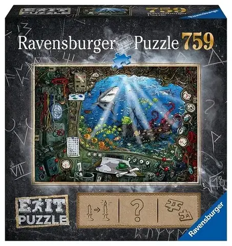 Exit puzzle Ravensburger Exit Puzzle: Ponorka 759 Ravensburger