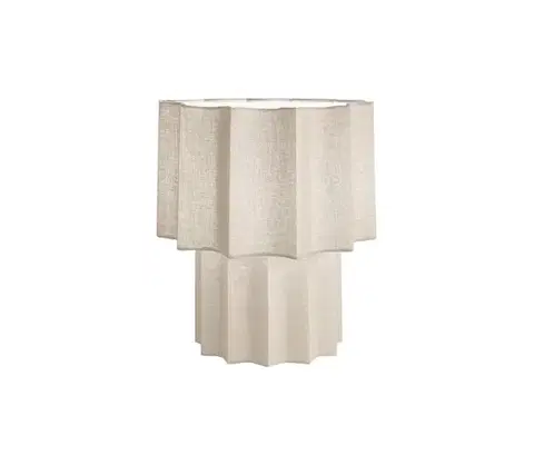 Lampy Viokef Lighting Stolová lampa WAVY 1xE27/14W/230V béžová 4350000