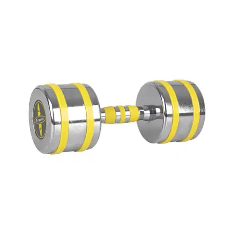 Činky Chrómová činka inSPORTline Yellsteel 12 kg