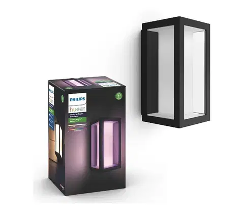 LED osvetlenie Philips 17429/30/P7 - LED RGB Vonkajšie svietidlo Hue IMPRESS 2xLED/8W/230V IP44 17429/30/P7
