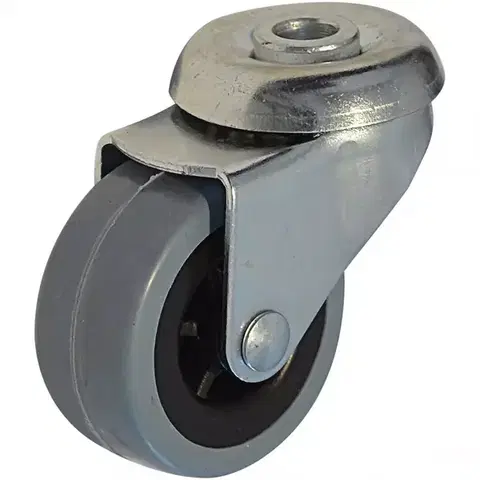 Príslušenstvo k nábytku Nábytkové koliesko gumové 42 mm/30 kg montážny otvor