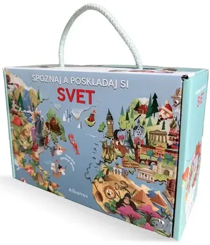 Pre deti a mládež - ostatné Spoznaj a poskladaj si - SVET - neuvedený,Viktória Floreková