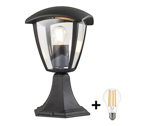 Záhradné lampy BRILAGI -  LED Vonkajšia lampa LUNA 1xE27/60W/230V IP44 GD-LUNAP0-00
