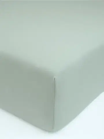 Plachty MKLozkoviny.sk Jersey plachta s elastanom Deluxe 200 × 200 cm – šalviová