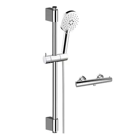 Sprchy a sprchové panely Mereo Sprchová sada s termostatickou batériou BTS02N