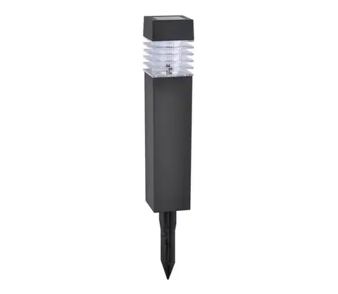 LED osvetlenie  LED Solárna lampa MARTIN LED/1,2V 150 mAh IP44 čierna 315588