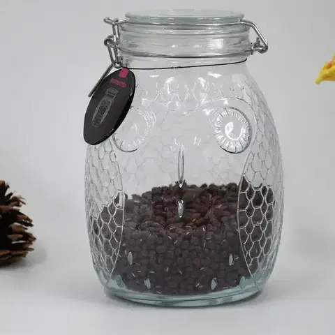 Dekorácie a bytové doplnky Sklenená nádoba 2250ML 01-0098-20-AP