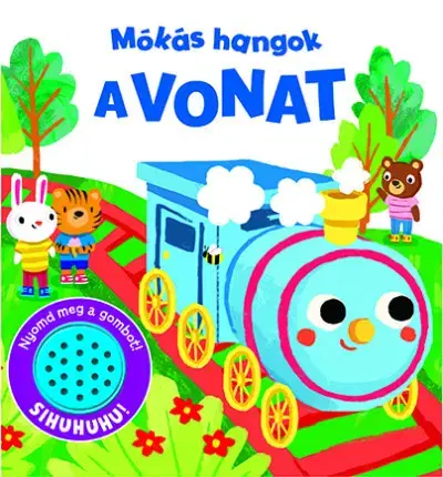 Leporelá, krabičky, puzzle knihy Mókás hangok - A vonat - neuvedený,Andrea Pataki